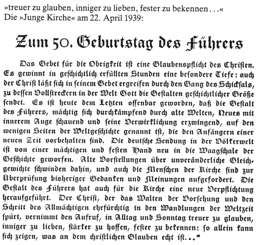 "Zum 50. Geburtstag des Führers"